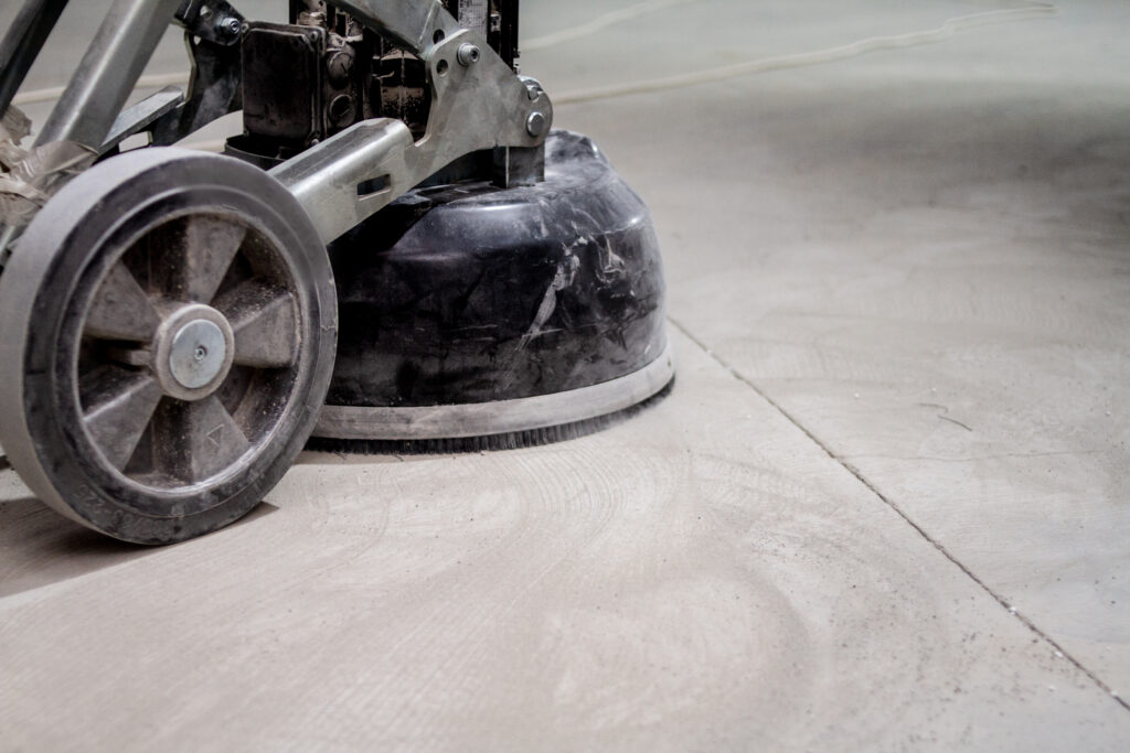 Polzin Epoxy Designs | Grinding and Sealing