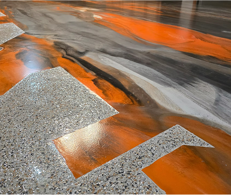Polzin Epoxy Designs | Metallic Coatings