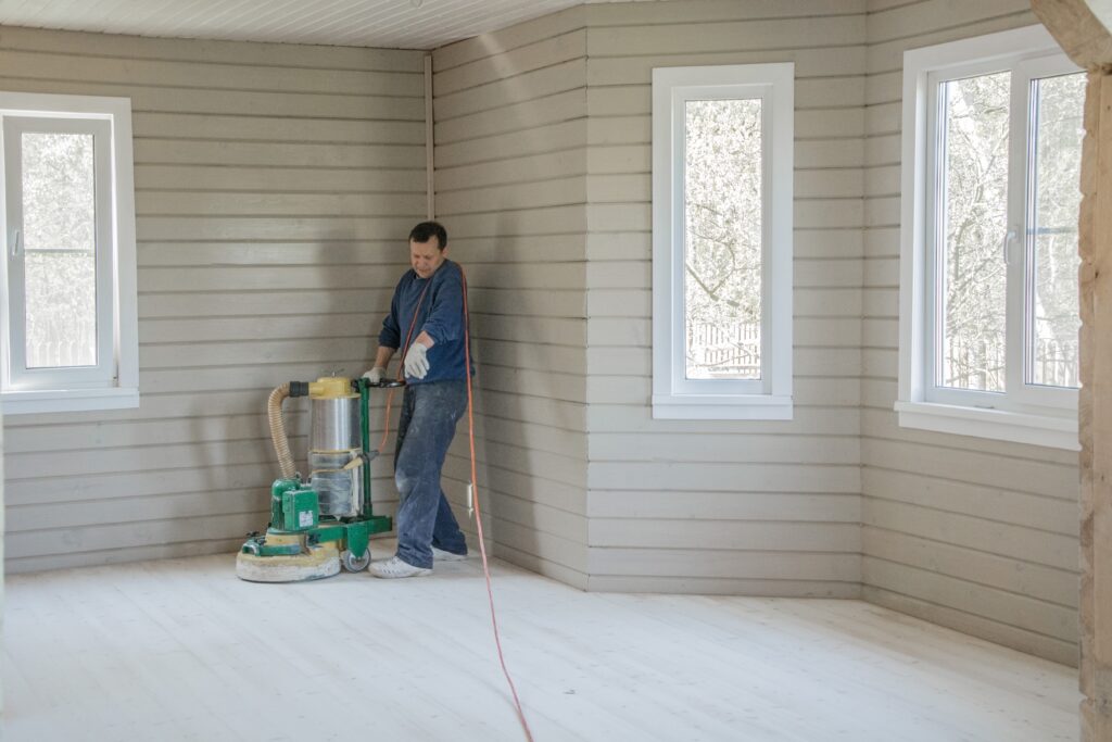 Polzin Epoxy Designs | Grinding and Sealing